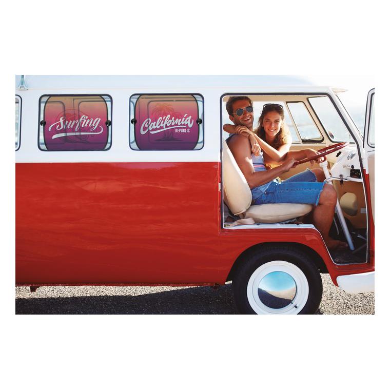 Set cu 2 parasolare auto SOMBRA LIGHT Negru