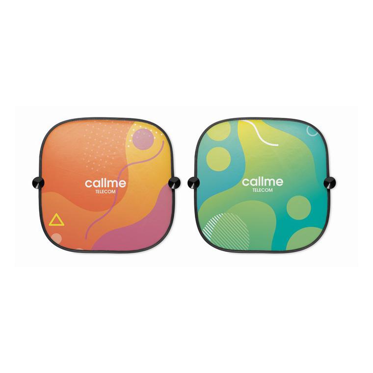 Set cu 2 parasolare auto SOMBRA LIGHT Negru