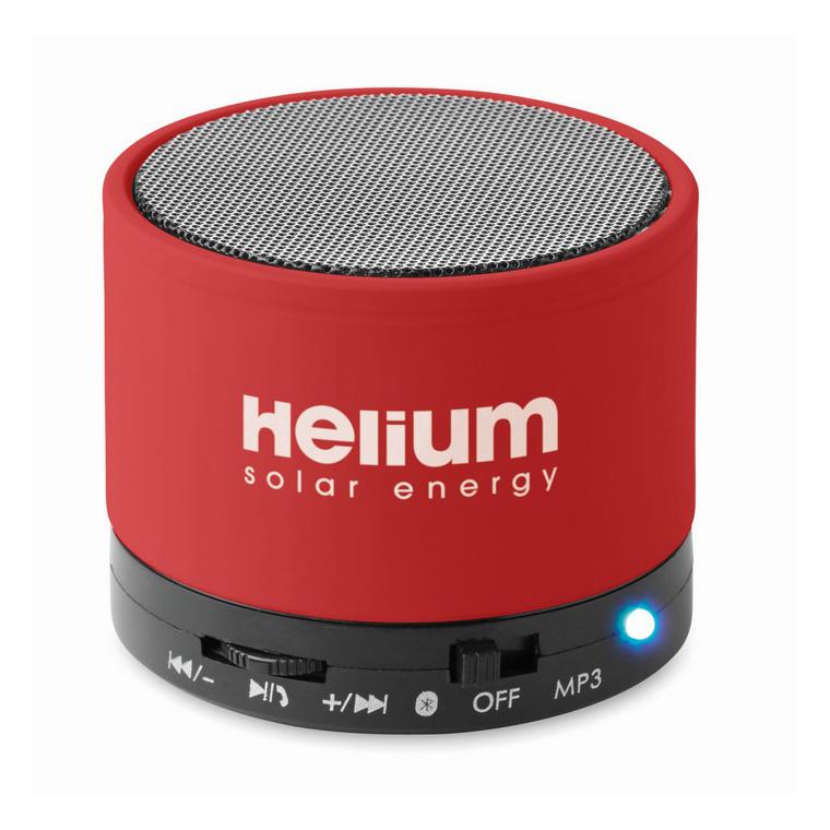 Boxă rotundă wireless ROUND BASS Roșu