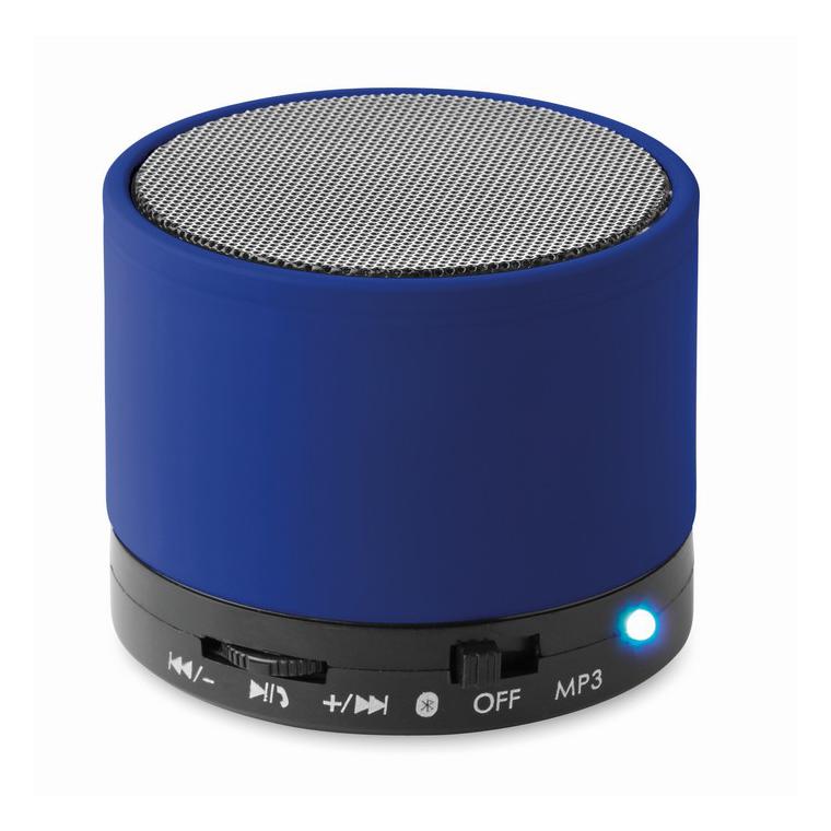 Boxă rotundă wireless ROUND BASS Albastru regal