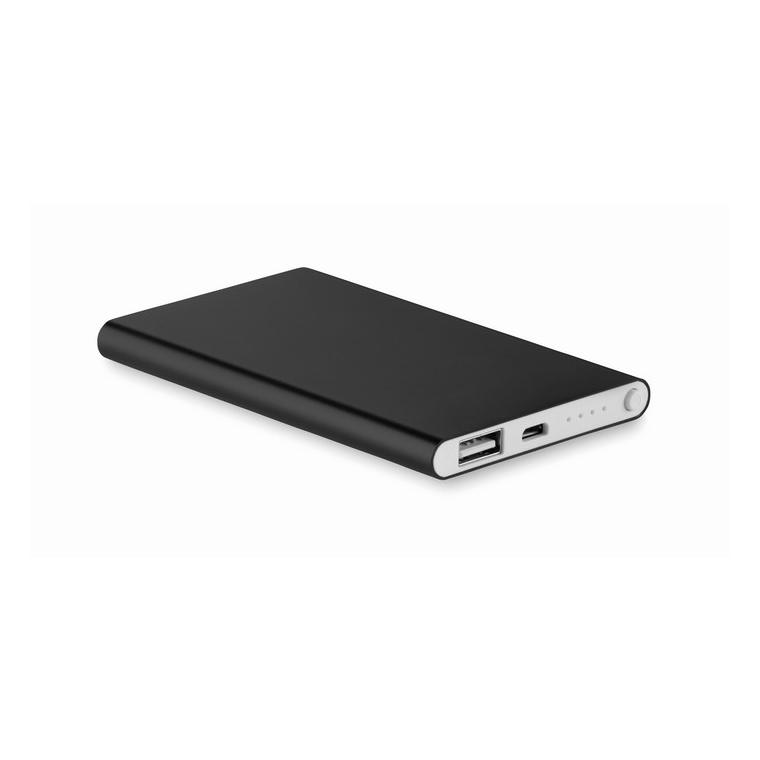 Baterie externă de 4000 mAh pl POWERFLAT Negru