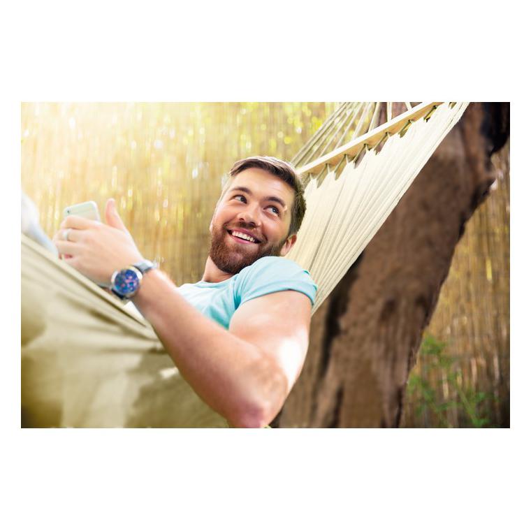 Hamac poliester-bumbac HAMMACA Bej