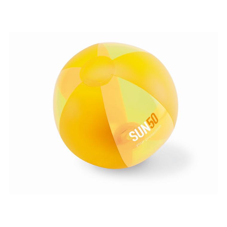 Minge gonflabilă de plajă AQUATIME Galben