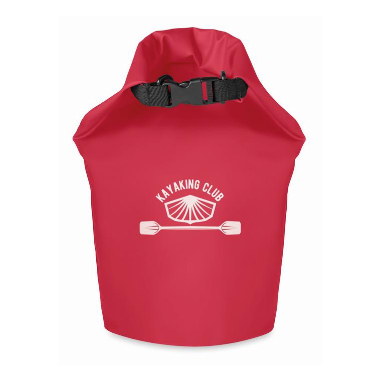 Geantă impermeabilă PVC 10L SCUBA Roșu