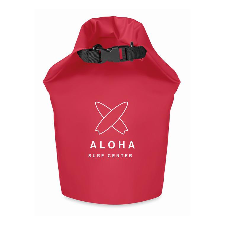 Geantă impermeabilă PVC 10L SCUBA Roșu