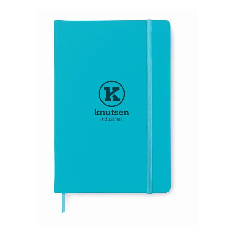 Carnet A6 liniat NOTELUX Turquoise