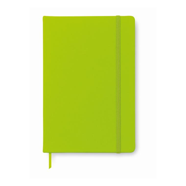 Carnet A6 liniat NOTELUX Lime