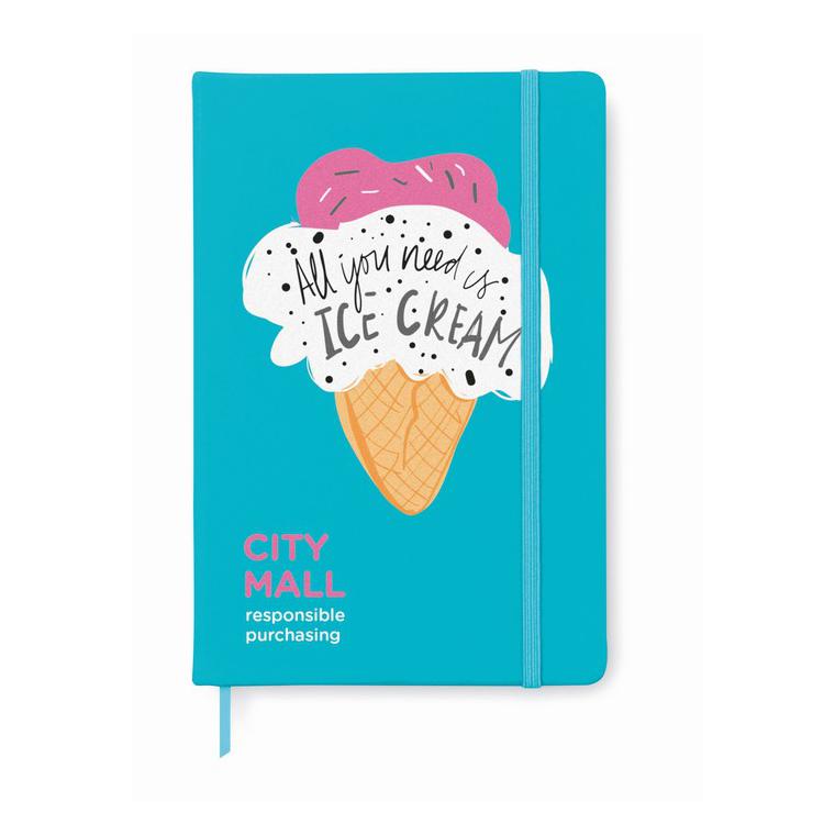 Carnet A5 liniat ARCONOT Turquoise