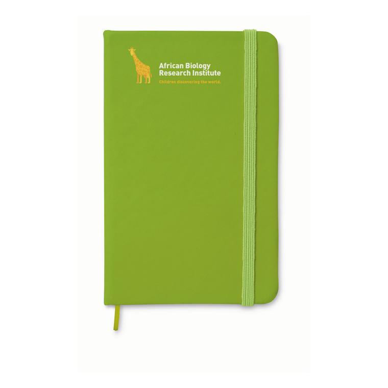 Carnet A5 liniat ARCONOT Lime