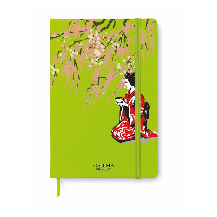 Carnet A5 liniat ARCONOT Lime