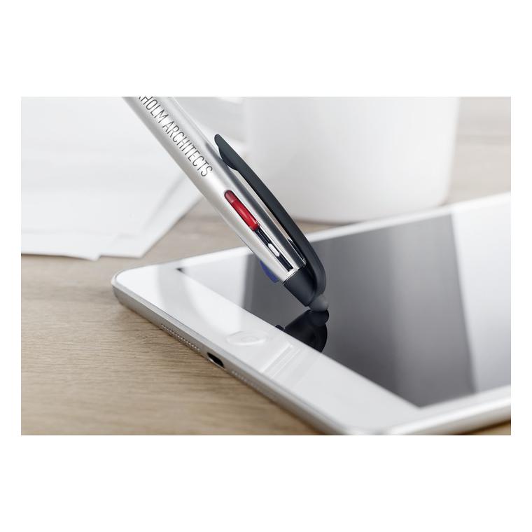 Pix cu 3 culori pentru ecran t MULTIPEN Argintiu