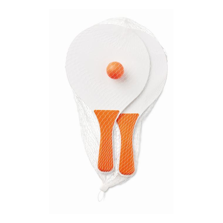 Set mic de tenis de plajă MINI MATCH Portocaliu