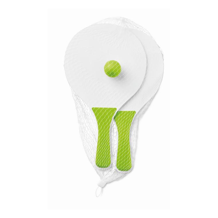 Set mic de tenis de plajă MINI MATCH Lime
