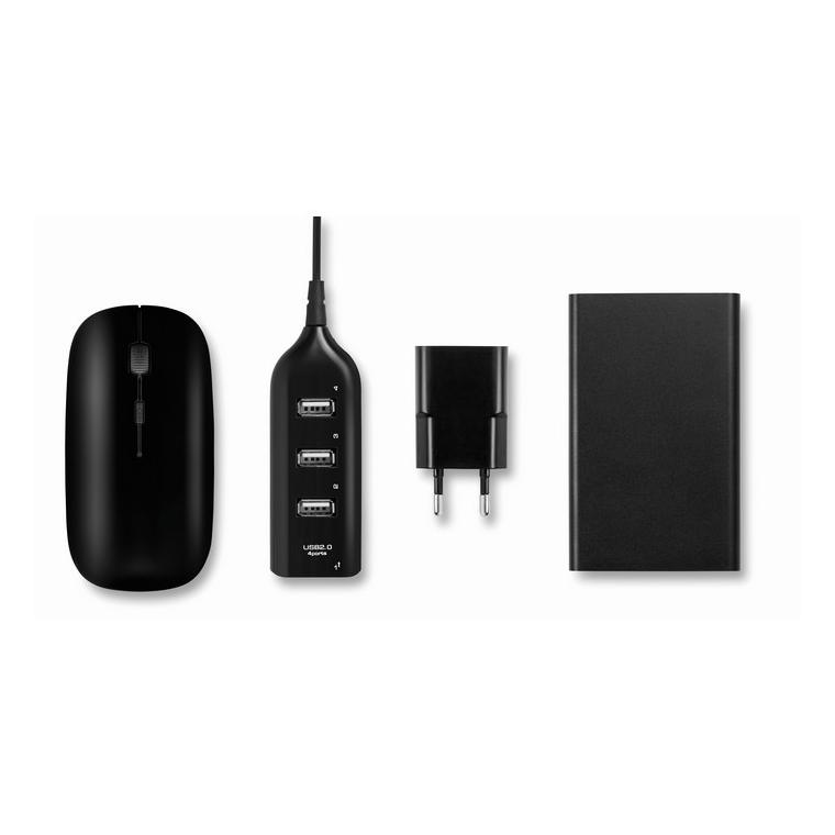 Set accesorii pentru calculato POWERSET Negru