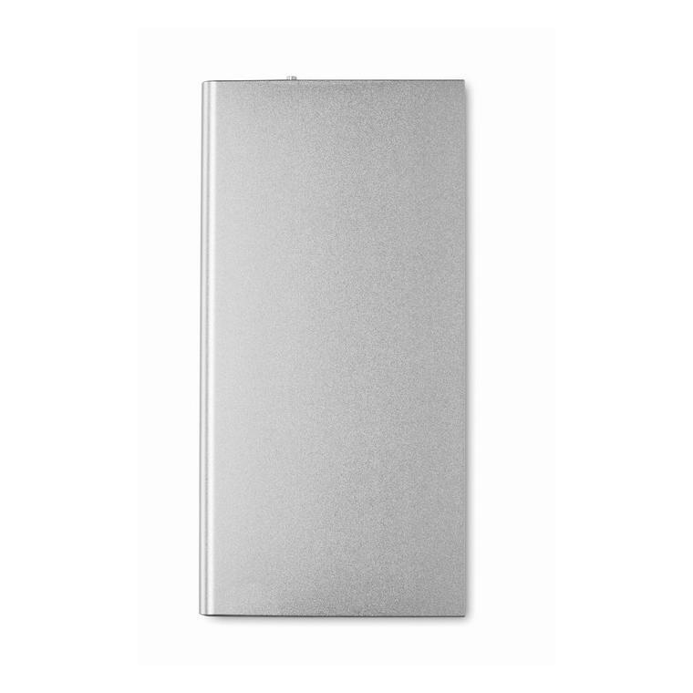 Baterie externă 8000 mAh POWERFLAT8 Argintiu mat