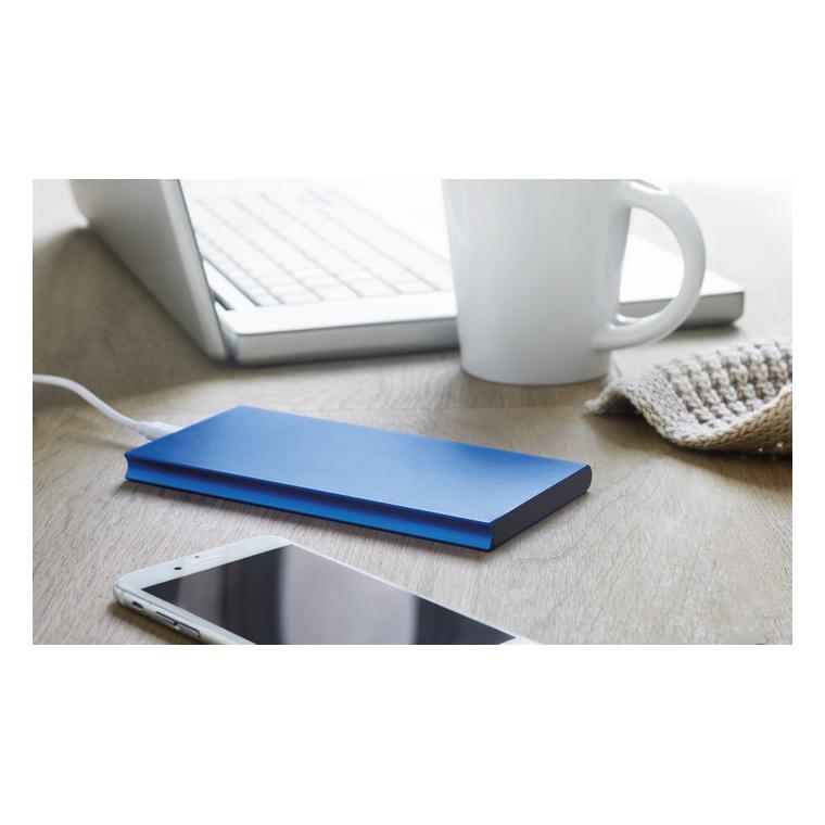 Baterie externă 8000 mAh POWERFLAT8 Albastru regal