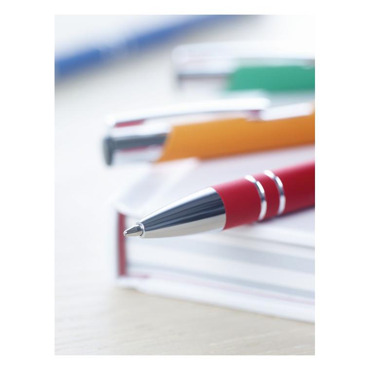 Pix metalic cu finisare cauciu AOSTA Roșu