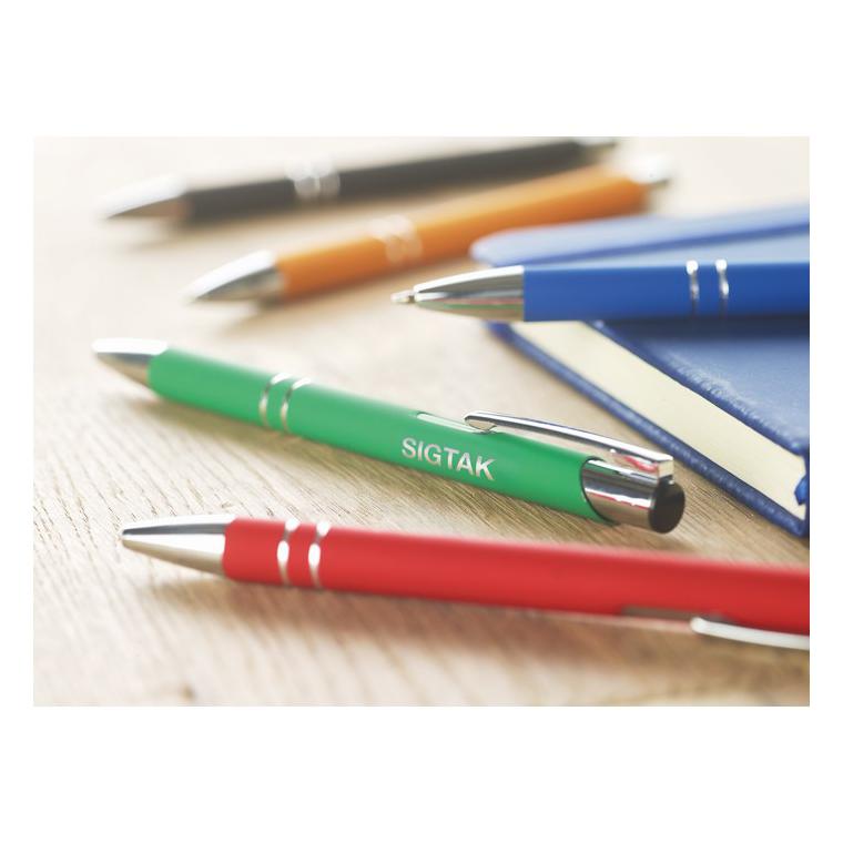 Pix metalic cu finisare cauciu AOSTA Verde