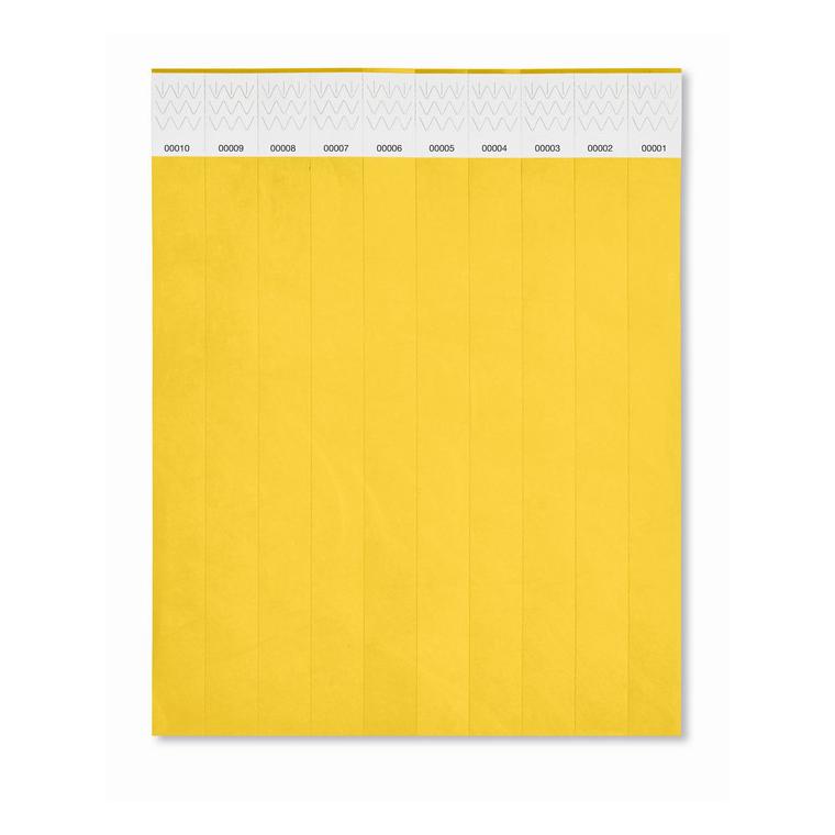 Brățară Tyvek®  TYVEK Galben