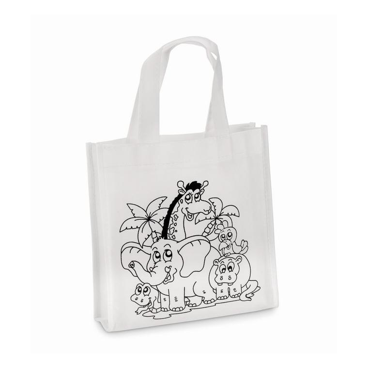 Mini-geantă cumpărături SHOOPIE Alb