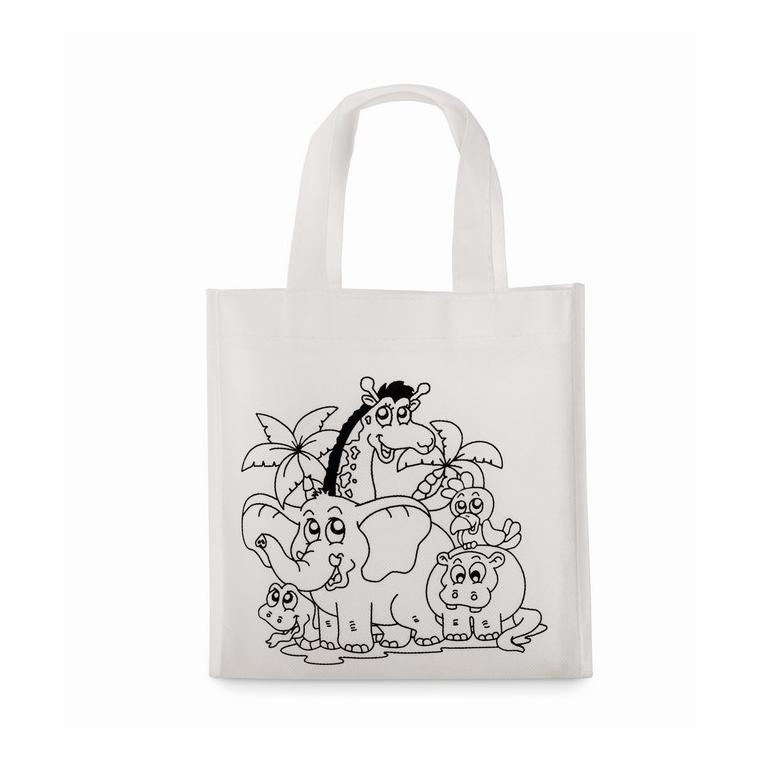 Mini-geantă cumpărături SHOOPIE Alb