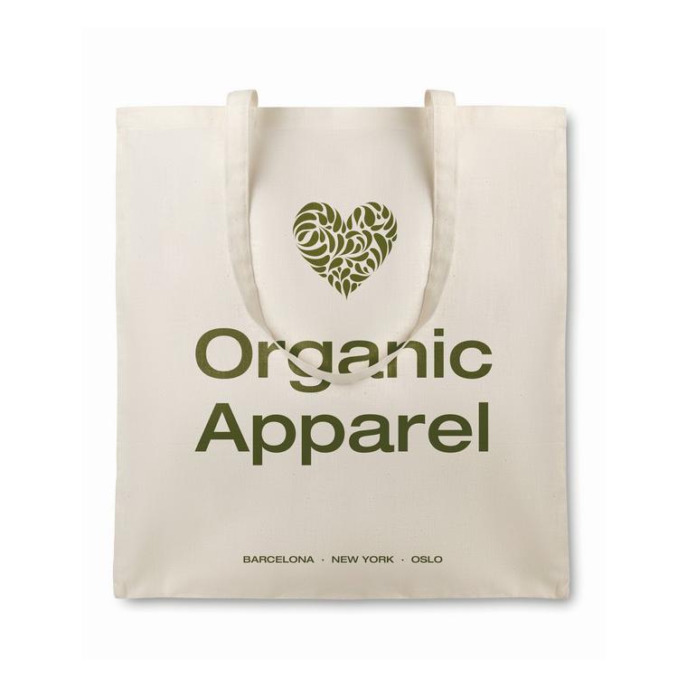 Sacoșă cumpărături din bumbac ORGANIC COTTONEL Bej
