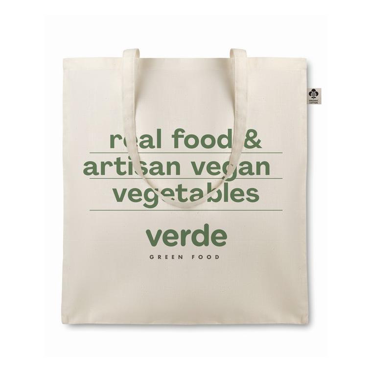 Sacoșă cumpărături din bumbac ORGANIC COTTONEL Bej