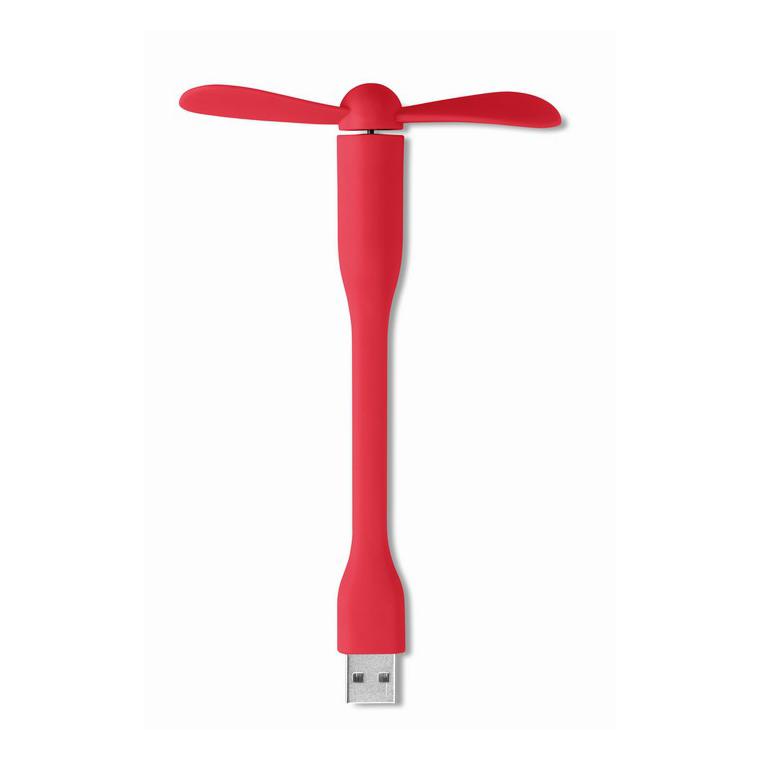 Ventilator portabil USB TATSUMAKI Roșu