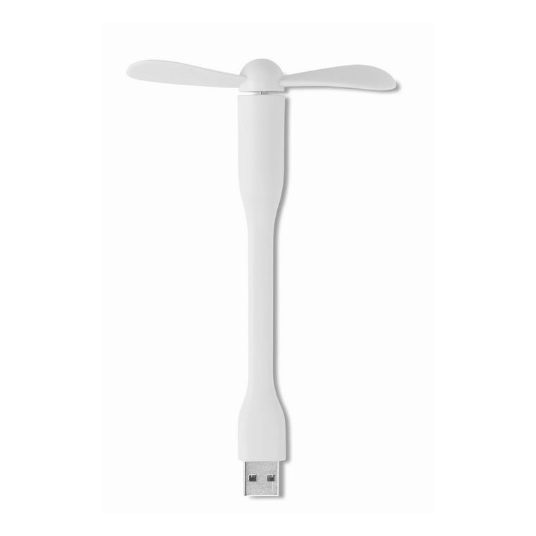 Ventilator portabil USB TATSUMAKI Alb