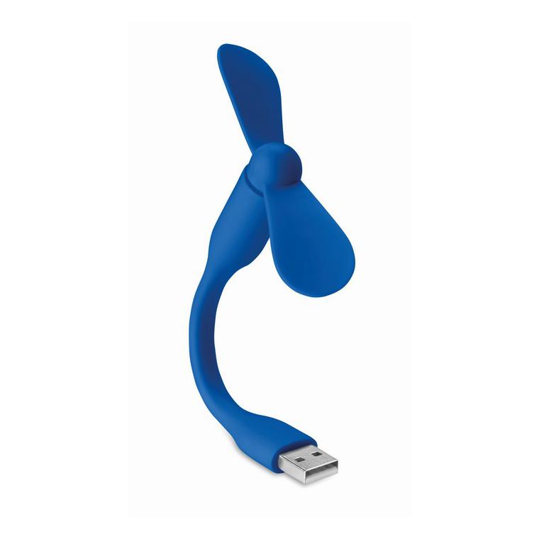 Ventilator portabil USB TATSUMAKI Albastru regal
