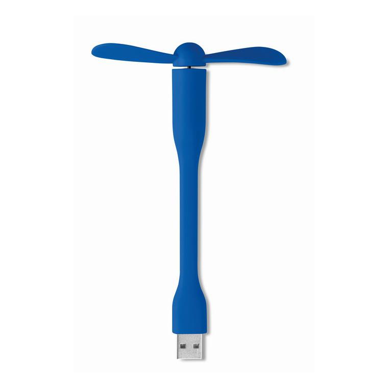 Ventilator portabil USB TATSUMAKI Albastru regal