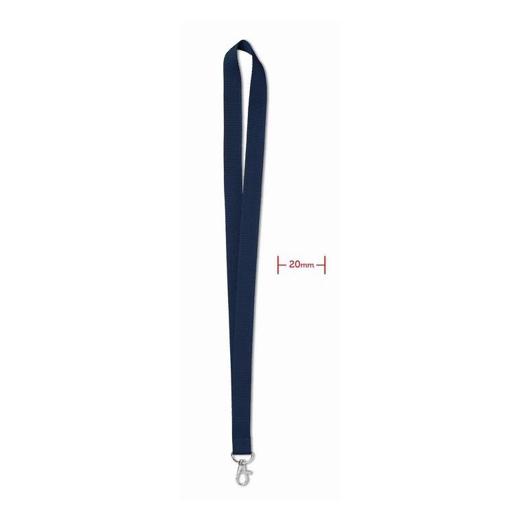 Lanyard SIMPLE LANY Albastru