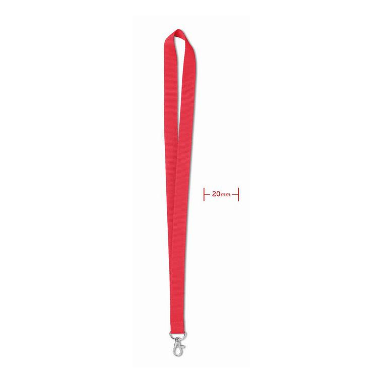 Lanyard SIMPLE LANY Roșu