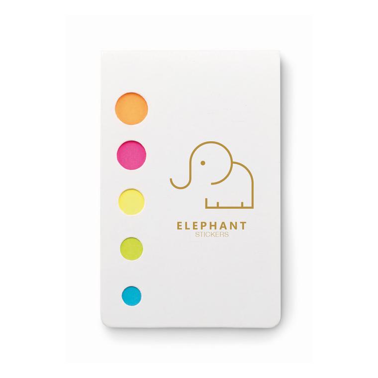 Notițe adezive MEMOSTICKY Alb