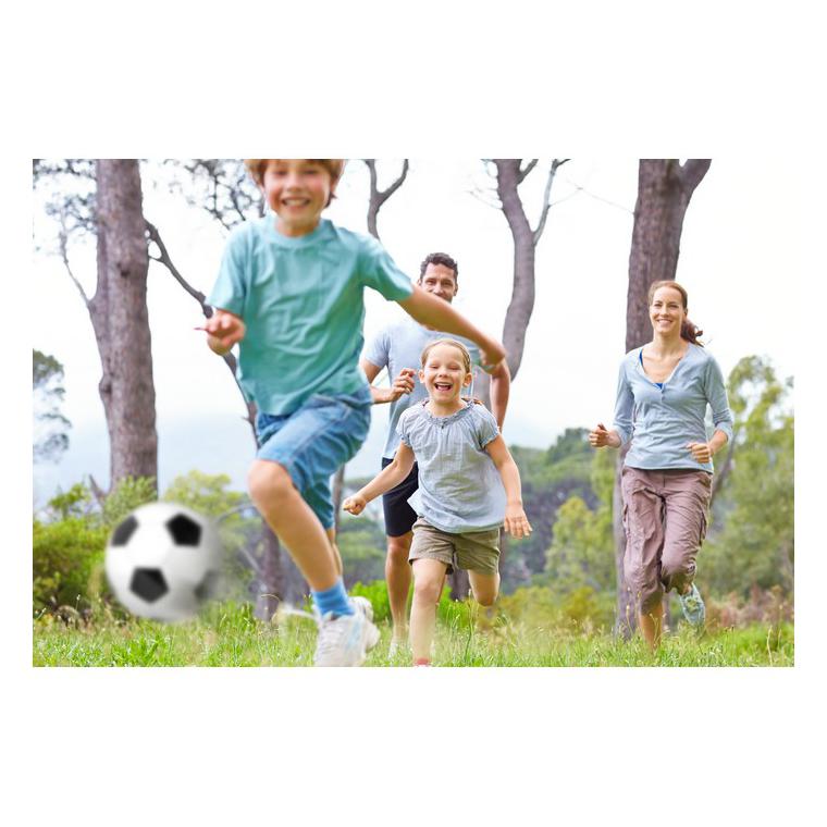 Minge fotbal 21.5cm SOCCER Alb/negru