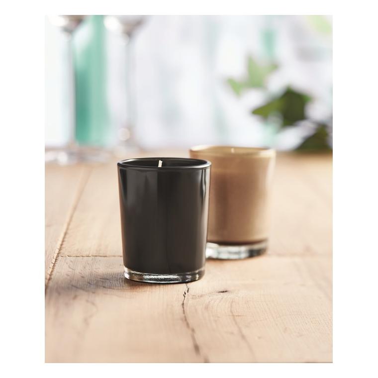 Lumânare în pahar SELIGHT Negru