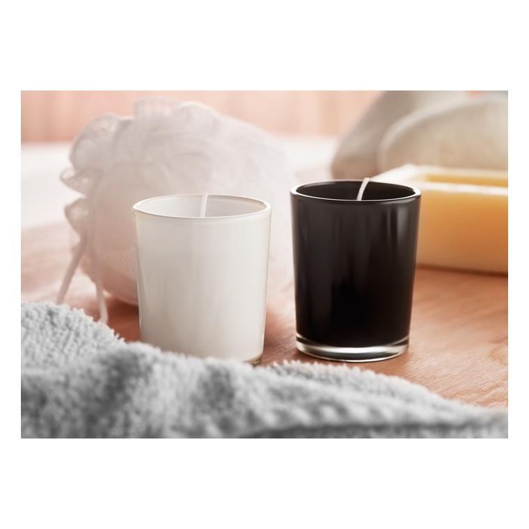 Lumânare în pahar SELIGHT Alb