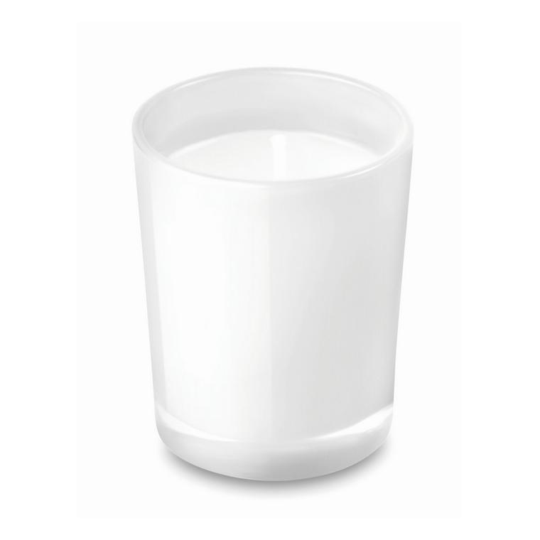 Lumânare în pahar SELIGHT Alb