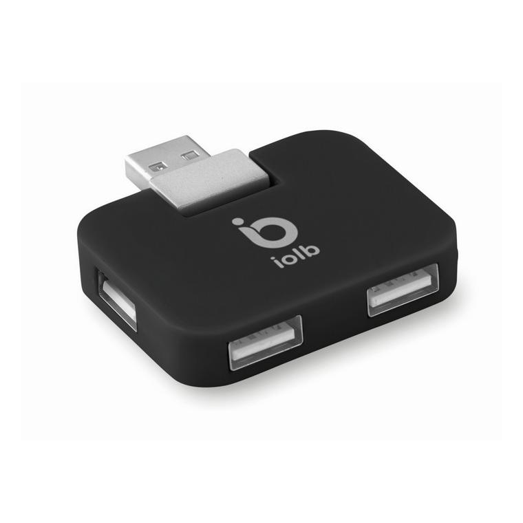 Extensie USB SQUARE Negru