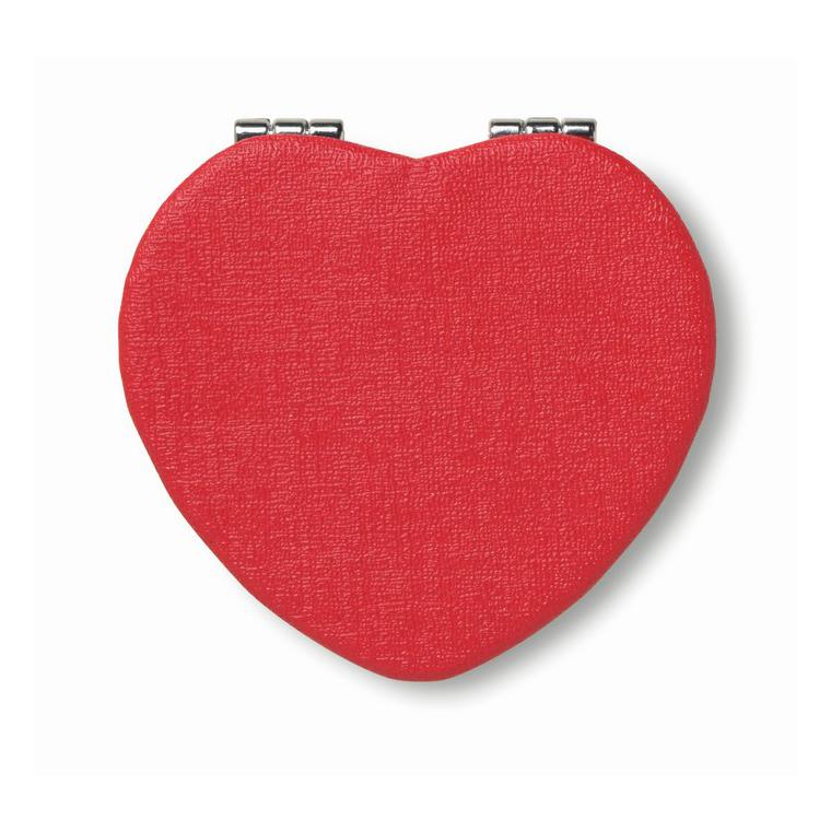 Oglindă inimă PU GLOW HEART Roșu