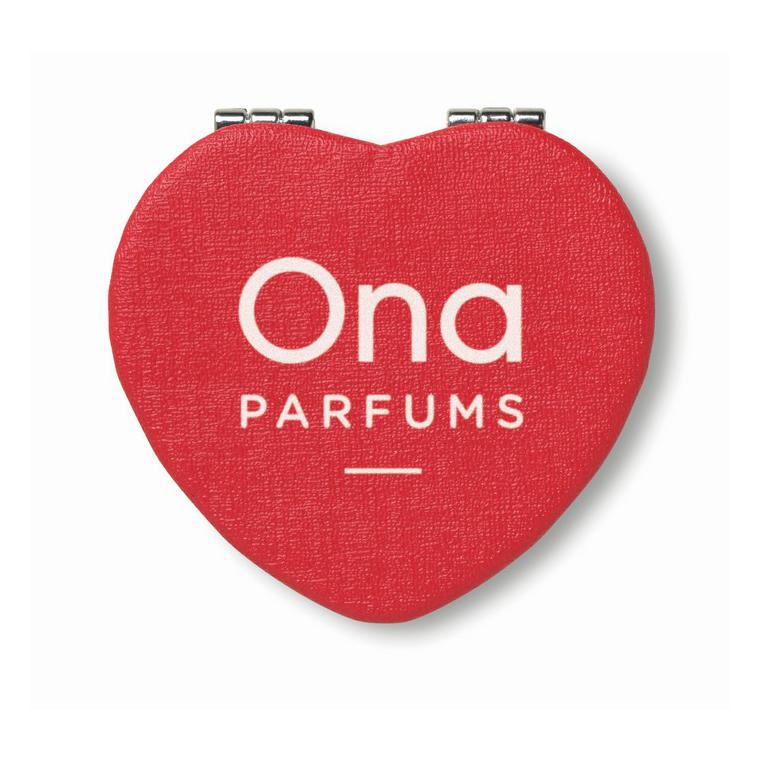 Oglindă inimă PU GLOW HEART Roșu