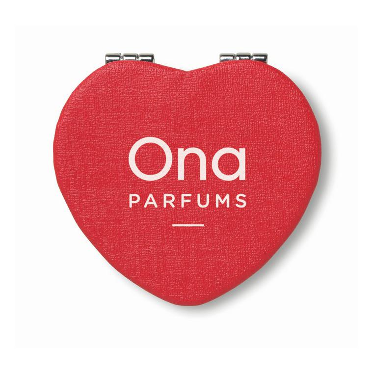 Oglindă inimă PU GLOW HEART Roșu