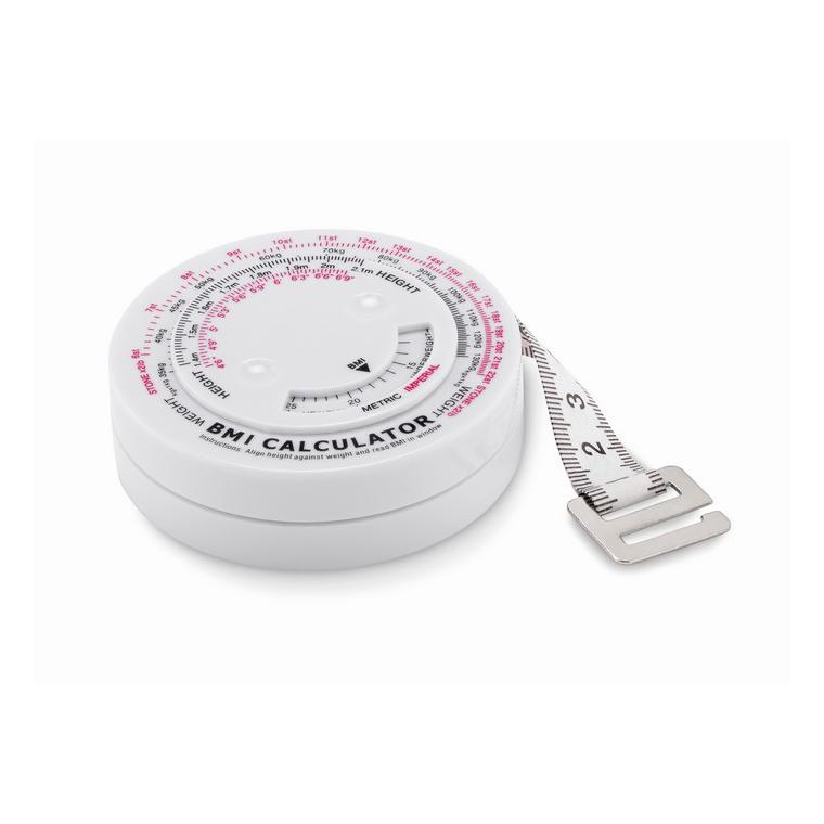 Calculator masă corporală MEASURE IT Alb