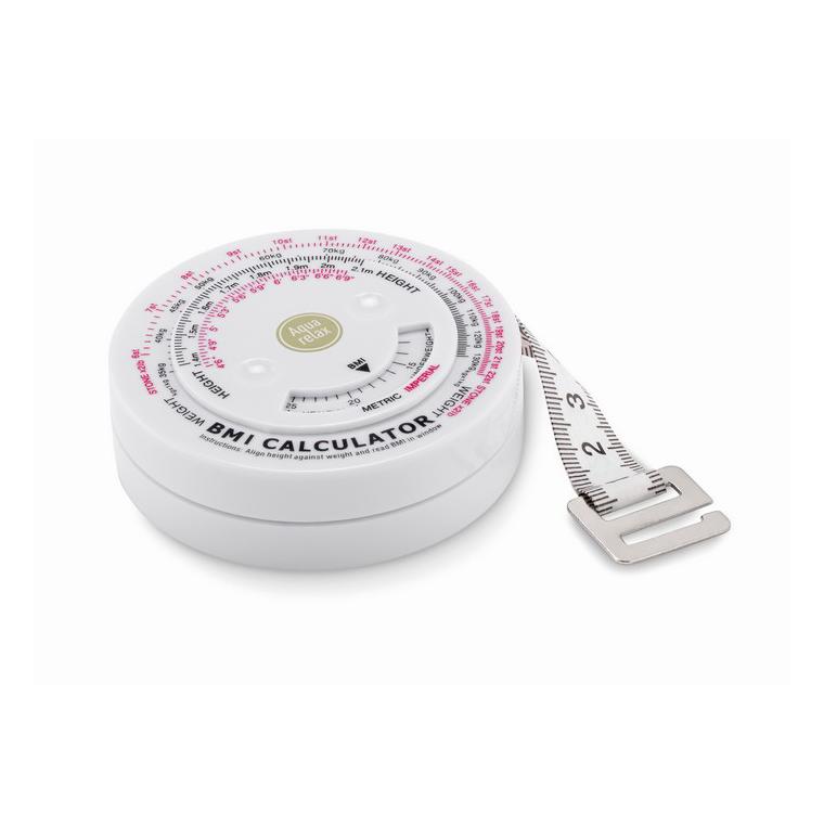 Calculator masă corporală MEASURE IT Alb