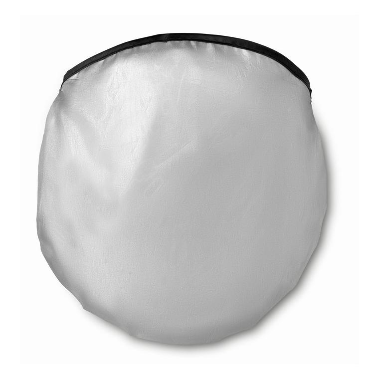 Parasolar auto pliabil în husă OMBRA POUCH Argintiu mat