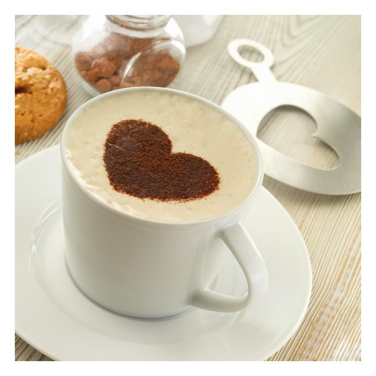 Cappuccino ceasca si farfurie PARIS Alb