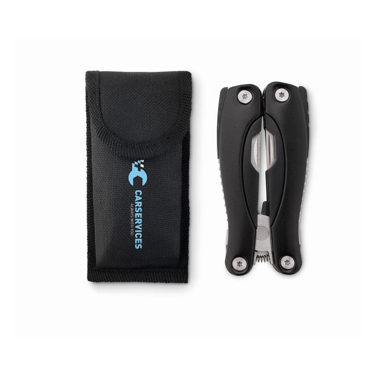 Cuțit multifuncțional pliabil ALOQUIN Negru