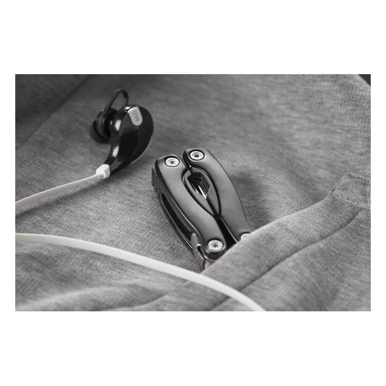 Cuțit multifuncțional pliabil ALOQUIN Negru