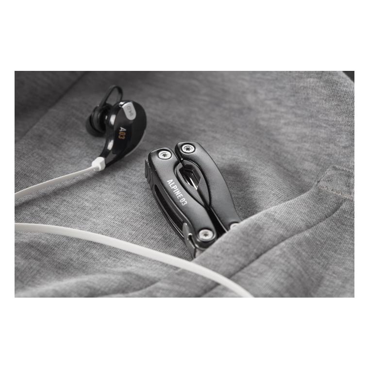 Cuțit multifuncțional pliabil ALOQUIN Negru