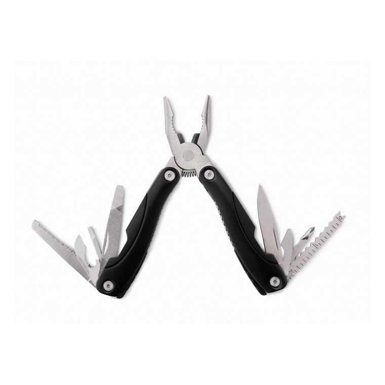 Cuțit multifuncțional pliabil ALOQUIN Negru